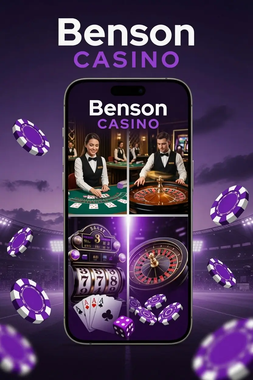 Benson Casino bonus hero image